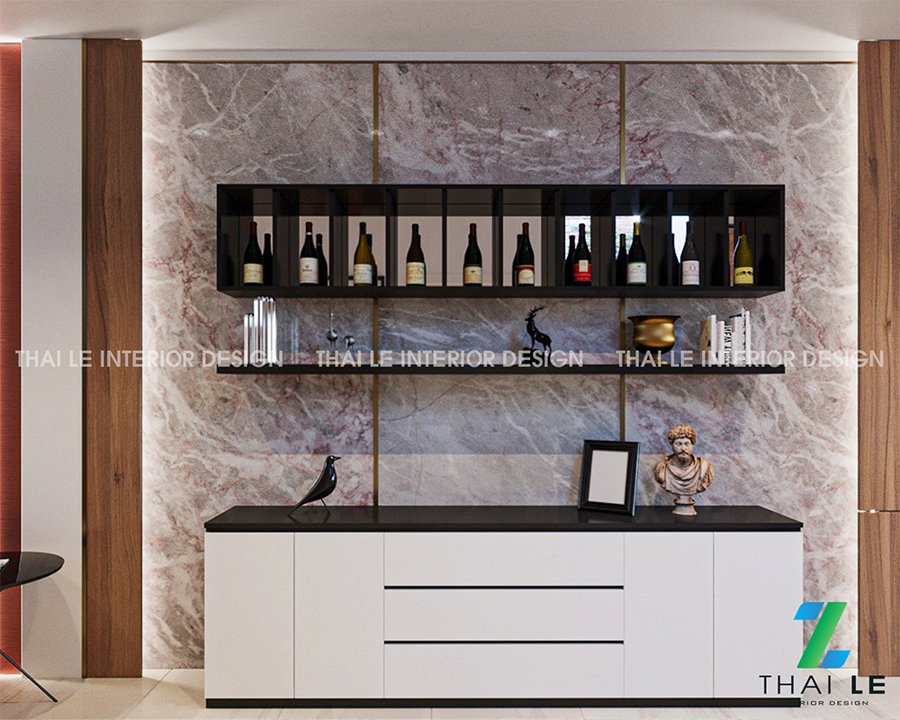 Thiết kế nội thất nhà phố Melosa Khang Điền Q9